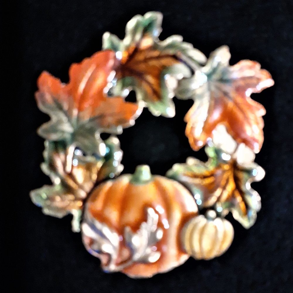 Fall Pumpkin Pin